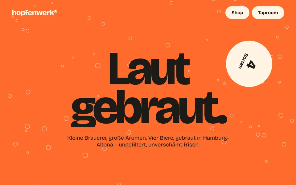 HOPFENWERK – Signature · Craft-Brauerei