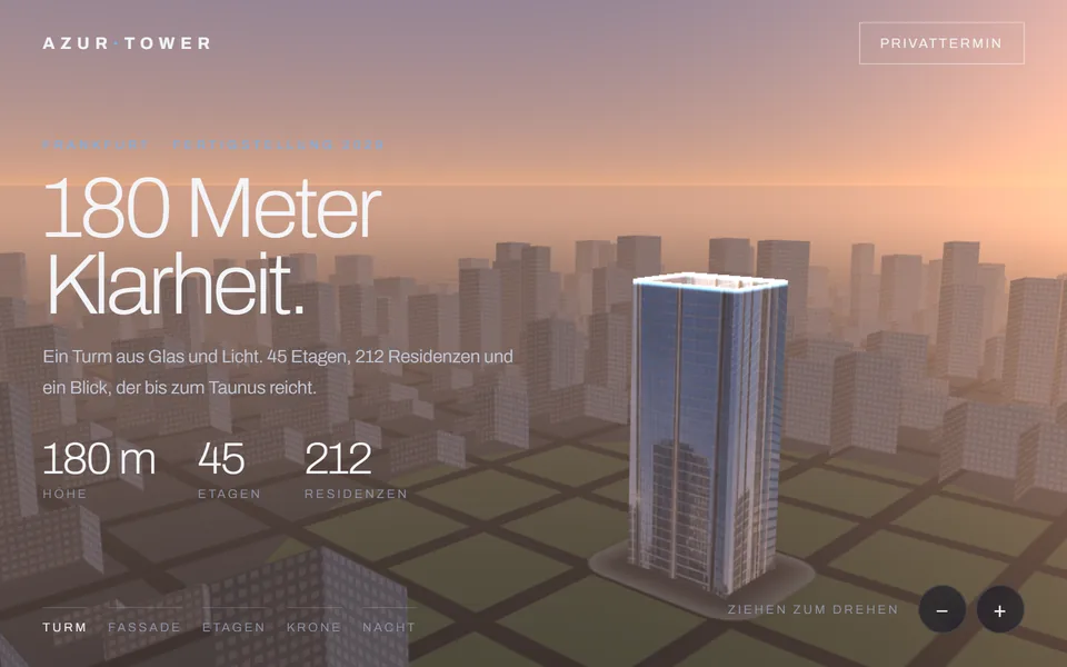 AZUR Tower – Premium 3D · Immobilien